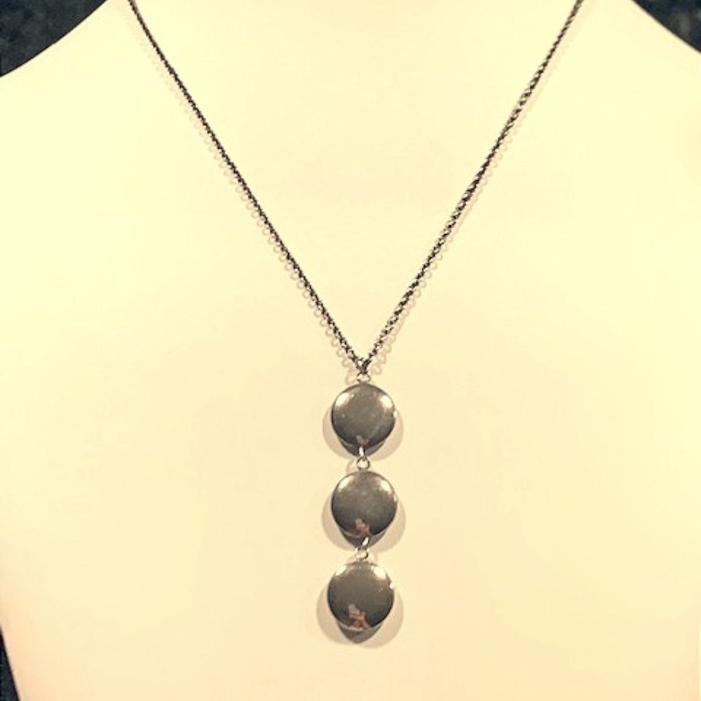 RARE - Tiffany & Co. Triple Disc Necklace